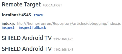 Process ready to be inspected