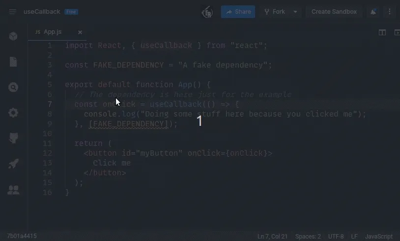 memoizedState in the browser dev tool